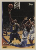 1993 Topps #279 Karl Malone Basketball Card