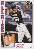 2017 Topps Throwback Thursday  #111 Aaron Judge Baseball Card