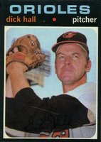 1971 Topps #417 Dick Hall Baseball Card