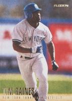 1996 Fleer Update #U66 Tim Raines Baseball Card