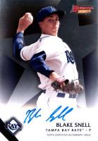 2015 Bowman's Best Best of 2015 Autographs #BSN Blake Snell Baseball Card