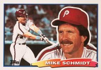 1988 Topps Big Baseball #88 Mike Schmidt Baseball Card