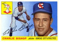 1955 Topps #96 Charlie Bishop Baseball Card