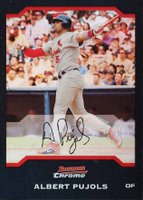 2004 Bowman Chrome #100 Albert Pujols Refractor Baseball Card