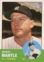 2021 Topps X Mickey Mantle Collection #31 Mickey Mantle Baseball Card