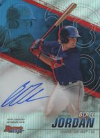 2021 Bowman's Best of 2021 Autographs #B21BJ Blaze Jordan Refractor Baseball Card
