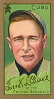 1911 Gold Borders Broadleaf Back #31 Frank Chance Baseball Card