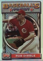 1993 Finest #180 Rob Dibble Refractor Baseball Card