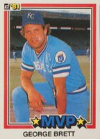 1981 Donruss #491 George Brett Baseball Card