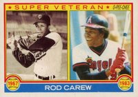 1983 O-Pee-Chee #201 Rod Carew Super Veteran Baseball Card