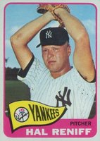 1965 Topps #413 Hal Reniff Baseball Card