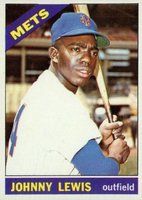 1966 Topps #282 Johnny Lewis Baseball Card