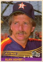 1984 Donruss #539 Alan Ashby Baseball Card