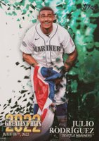 2023 Topps 2022 Greatest Hits #22GH22 Julio Rodriguez Baseball Card