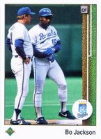 1989 Upper Deck #221 Bo Jackson Baseball Card