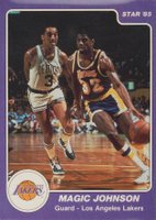 1984 Star #172 Magic Johnson Basketball Card