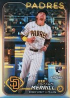 2024 Topps Chrome Update #USC57 Jackson Merrill Refractor Baseball Card