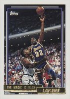 1992 Topps Gold #54 Magic Johnson Basketball Card