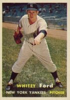 1957 Topps #25 Whitey Ford Baseball Card