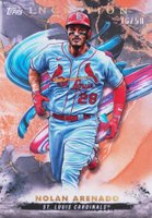 2023 Topps Inception #16 Nolan Arenado Orange Baseball Card
