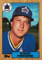1987 Topps Tiffany #357 Steve Fireovid Baseball Card