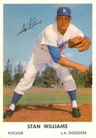 1962 Bell Brand Dodgers #40 Stan Williams Baseball Card