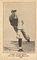 1917 Boston Store #186 Carl Weilman Baseball Card
