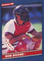1986 Donruss #230 Bob Boone Baseball Card