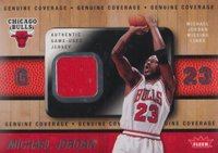 2007 Fleer MJ Missing Links Jersey #MJ-2 Michael Jordan Basketball Card