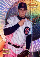 1998 Bowman's Best #125 Kerry Wood Refractor Baseball Card
