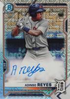 2021 Bowman Chrome Mega Box Autographs #ARE Adinso Reyes Baseball Card