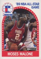 1989 Hoops #84 Moses Malone All-Star Basketball Card