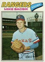 1977 Topps #103 Mike Bacsik Baseball Card