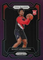 2023 Panini Prizm #141 Scoot Henderson Purple Basketball Card