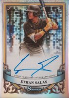 2024 Bowman Sterling Prospect Autographs #PAES Ethan Salas Refractor Baseball Card