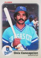 1983 Fleer #110 Onix Concepcion Baseball Card