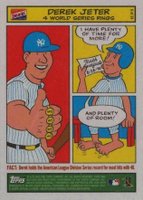 2003 Bazooka Comics #6 Derek Jeter Baseball Card