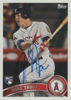 2016 Topps Archives 65th Anniversary Update #MT Mike Trout Autographed-Black Back 1/1 Baseball Card