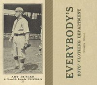 1916 Everybody's #23 Art Butler Baseball Card