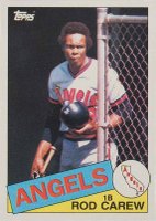 1985 Topps #300 Rod Carew Baseball Card