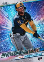 2024 Topps Stars of MLB Chrome #CSMLB84 Jackson Chourio Update Baseball Card