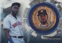 2020 Topps Update Baseball Coin Cards Relics #TBCYA Yordan Alvarez Baseball Card