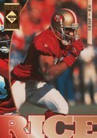 1995 Collector's Edge #177 Jerry Rice Black Label Football Card