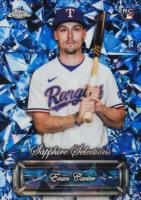 2024 Topps Chrome Sapphire Sapphire Selections #SS4 Evan Carter Baseball Card