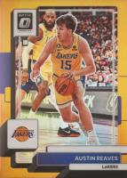 2022 Panini Donruss Optic #136 Austin Reaves Gold Basketball Card