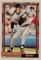 1992 Topps Micro #242 Mike Mussina Baseball Card
