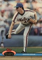 1991 Stadium Club #367 David Cone Baseball Card