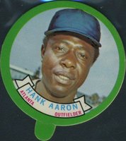 1973 Topps Candy Lids # Hank Aaron Baseball Card