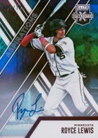 2017 Panini Elite Extra Edition #1 Royce Lewis Autograph-Aspirations-Purple Baseball Card