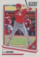 2018 Panini Chronicles Score #11 Shohei Ohtani Baseball Card